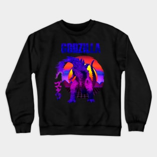 This cool Gozilla Crewneck Sweatshirt